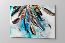 Obraz štýl boho pierka 1846